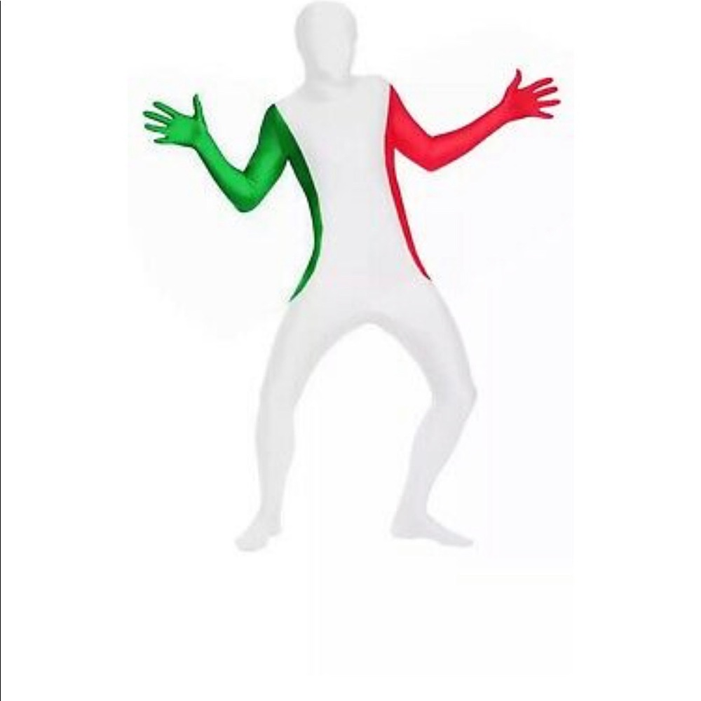Italy Flag Fancy Dress Costume - size XXlarge(XL)